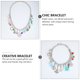 thumbnail image 2 of EeaseMX juego de pulseras de aleación para hacer tú mismo, conjunto de joyas con cadena, brazalete creativo combinado, 2 of 8