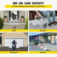 thumbnail image 7 of Door Threshold Ramp 1" Rise Door Ramp Aluminum Entry Ramp or Doorways Rated 800 lbs Load Capacity forWheelchair Scooters Power Chairs Walkers, 7 of 7
