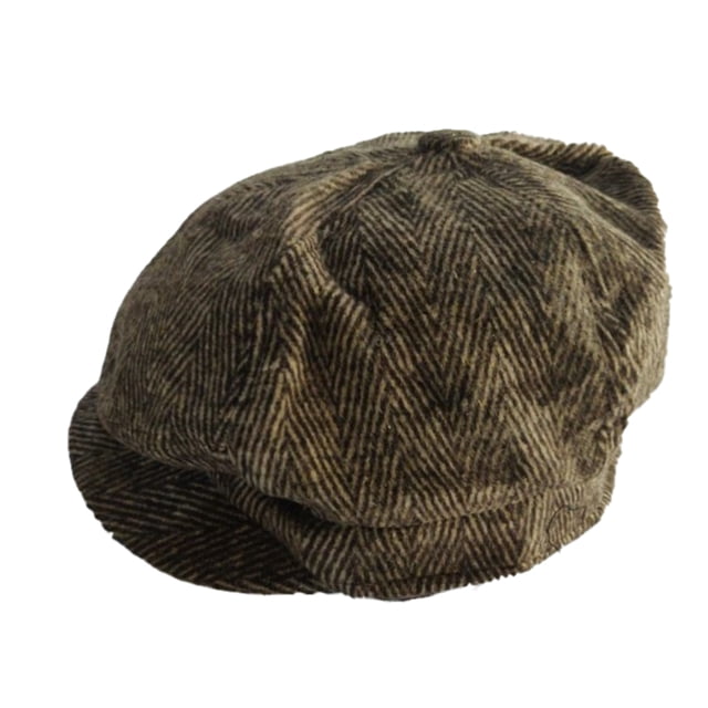 Minnieouse Gorros de boina portátiles planos cálidos de invierno para hombre, gorra transpirable de estilo de moda ajustable, tocado de cumpleaños, Sombreros Caqui Minnieouse AP012447-01