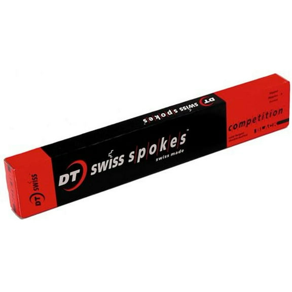 DT Swiss Competition 14g DB Spoke, Black, 279mm, 20/Count