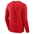 thumbnail image 3 of Men's Red Philadelphia 76ers Vision Long Sleeve T-Shirt, 3 of 3