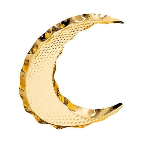 Raindrops Golden Moon Serving Tray for Ramadan Party