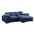 thumbnail image 3 of Plunge Sectional Navy Blue-Color:Light Blue,Style:Transitional, 3 of 8