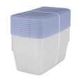 thumbnail image 3 of Sterilite Set Of (10) 5.7L Boxes-Blue, 3 of 4