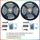 thumbnail image 5 of Tira de Luces LED 2 Piezas de 5 Metros RGB 3528 Multicolor con Control DOSYU, 5 of 8