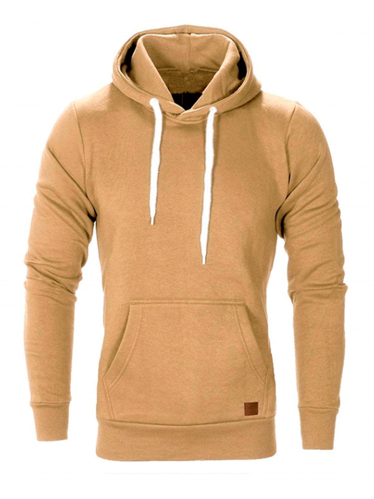 slim fit athletic hoodie