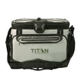 thumbnail image 1 of Nevera Titan por Arctic Zone sin cremallera para 30 latas color pasto marino, 1 of 8