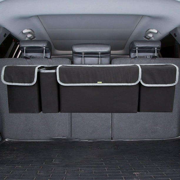 Acheter Haute capacité coffre de voiture siège arrière coffre sac de  rangement organisateur poche étanche Oxford boîte de rangement organisateur rangement  rangement accessoires intérieurs