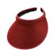 thumbnail image 2 of Visera para el , transpirable y cómoda, con clip para voleibol y ciclismo. Rojo oscuro, 2 of 8