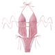 thumbnail image 2 of Trajes de baño para mujer, bikinis de cintura alta con cordón ajustable, traje de baño de una pieza fruncido, trajes de baño para mujer, trajes de baño para mujer, traje de baño para mujer, trajes de, 2 of 7