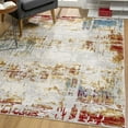 thumbnail image 4 of Rug Branch Vogue Collection Modern Abstract Runner Area Rug, Beige Gold, 4 of 9