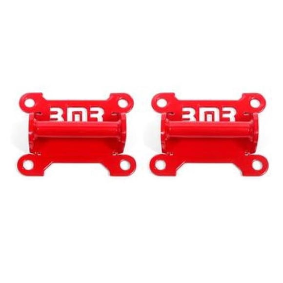 BMR Suspension MM341R Kit de Montage Moteur en Acier Massif pour Chevrolet Camaro 1998-2002, Rouge