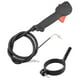 thumbnail image 5 of 577241201 Palanca de control del acelerador Suministros Piezas de reparación profesionales Accesorios negros para mano derecha Ebz7500rh Ebz6500rh, 5 of 8