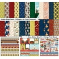 thumbnail image 2 of Inkdotpot Indian Asian Theme Collection Double,Sided Scrapbook Paper Kit Cardstock 12"x12" Card Making Paper Pack Of With Sticker Sheet - 16 Pages - Multicolor, 2 of 4