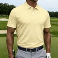 thumbnail image 2 of Mens Golf Polo Shirts 2026 Casual Short Sleeve T-Shirts Moisture Wicking Button Down Classic Fit Solid Tees, XL, 2 of 6