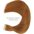 thumbnail image 5 of GFDYREE Extensions de Cheveux à Ruban WENNALIFE pour Femmes, 20 Pcs 50g 24 Pouces Auburn Ginger Extensions de Cheveux à Ruban Extensions de Cheveux Humains Rallonge Cheveux Humains Lisses Extensions de Cheveux Invisibles Real Human, 5 of 5