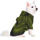 thumbnail image 2 of Fotbe Tropical Palm Leaves Fern Leaf Sudadera con Estampado para Perros Pequeños – Suéter con Capucha para Mascotas, Tela Suave de Forro Polar con Bolsillo-X-Small, 2 of 7