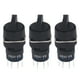 thumbnail image 3 of Interruptor giratorio 25 piezas Interruptor selector 3 posiciones Autoblocante Redondo 16 mm con luz verde para máquinas herramienta Textiles Industria ligera BEM‑LA16‑22XD/31‑Y‑G(CA/CC12V), 3 of 14