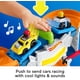 thumbnail image 3 of Set de pista de carreras de juguete Fisher-Price Little People Hot Wheels, 3 of 6