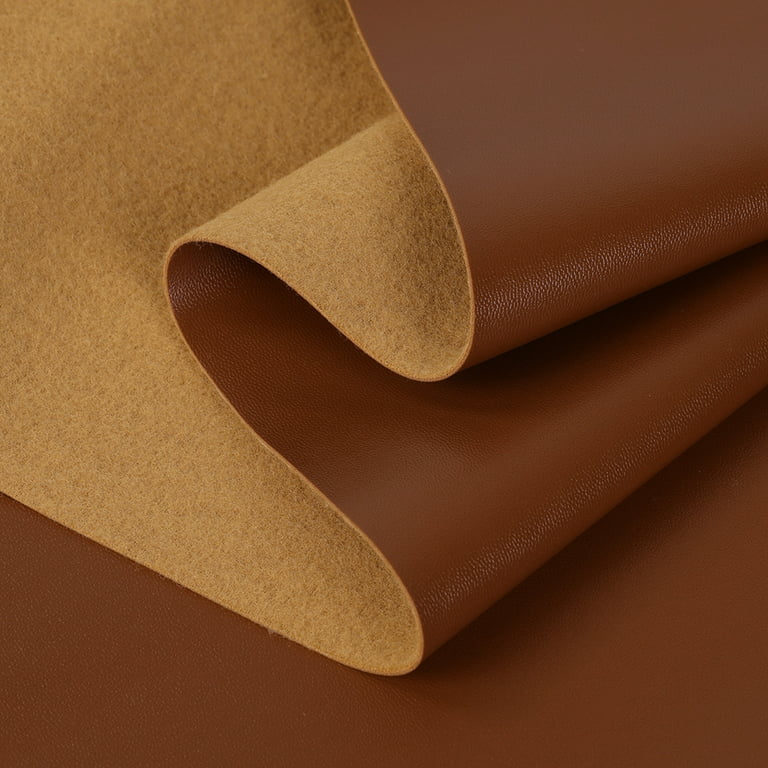 Synthetic Leather Hair Bows Garments, Faux Leather Sheets Texture