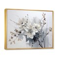 thumbnail image 2 of Designart "Orchids Flowers Asian Painting I" Asian Floater Framed Canvas Art Print, 2 of 7