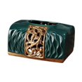 thumbnail image 3 of Soporte de caja de tejido Organizador de cajas faciales Organizador de tejido Tisser Ornate Ornate Rectangular Papel higiénico Caso para la decoración, 3 of 8