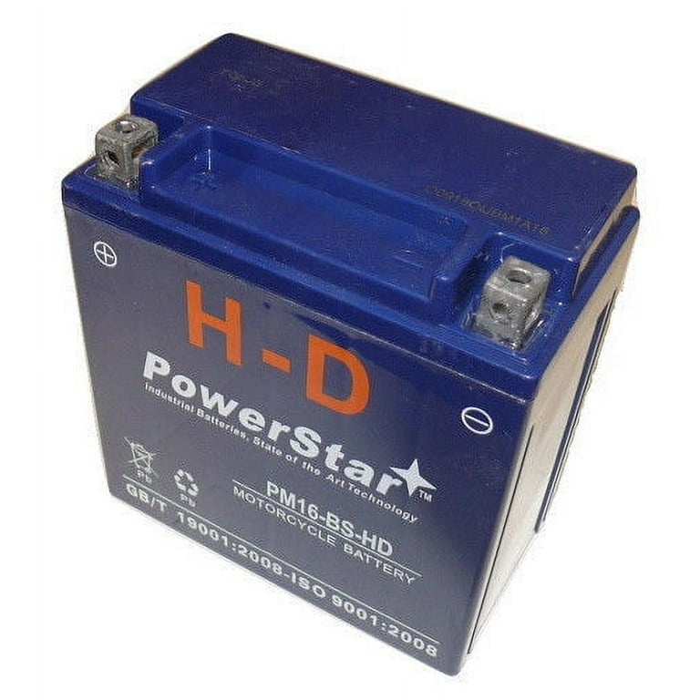 Powersports Battery - Replaces: YTX14-BS, ETX14, ES14BS, GTX14-BS, UTX1