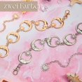 thumbnail image 4 of Pack Metal Moon Waist Chain Gold And Silver Chain Belt, 4 of 4