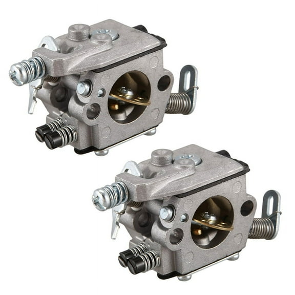 2X Carb Carburetor For 025 023 021 MS250 MS230 Zama Chainsaw Walbro Replace Silver