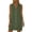 Green, variant on Summer Womens Dress Sleeveless Notch Neck Lightweight Mini Dress