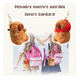 thumbnail image 2 of Llavero  Lab.G Capibara Peluche Cafe Rojo Y Verde, 2 of 5