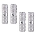 thumbnail image 4 of 4Pack Bike Foot Pegs for Mountain Bikes Silver Red Aluminum Alloy Quick Release, 4 of 7