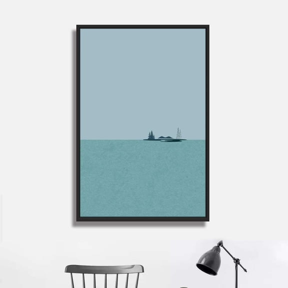 IDEA4WALL Framed Canvas Wall Art for Living Room, Bedroom Natural Scenery Canvas Prints for Modern Home Decoration Ready to Hang