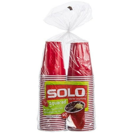 Red Solo Cups, 18 oz, 60 Count