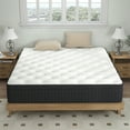 thumbnail image 2 of CICIMLU 14 inch Full Mattress, Gel Memory Foam & Spring Hybrid Medium Comfort Mattress in a Box,Audlt, 2 of 8