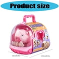 thumbnail image 3 of Plush Capybara Electric Pet Toy with Realistic Sound and Life Like Movement Perfect Companion for Kids Indoor Playing, 3 of 5