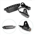 thumbnail image 5 of 5X -85 Negro Fonocaptor de Pozo de Sonido de 6 Agujeros con Correa de Potencia Jack de Extremo-Pin para Guitarra Acústica, 5 of 5