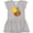 AC-Heather Grey, variant on Thanksgiving Turkey, Turkey With Sunflower Girls Toddler Dress