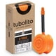 thumbnail image 1 of Cámara de aire Tubolito S-Tubo Road TPU 700C x 18-32 mm 42 mm Válvula Presta Negra | La cámara de aire para bicicleta de carretera más pequeña y ligera | Alta resistencia a la perforación | Diseñado e, 1 of 1
