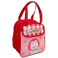 thumbnail image 1 of EIMELI Portable Tote Food Bags Large Capacity Reusable for Picnic Travel (Red), 1 of 7