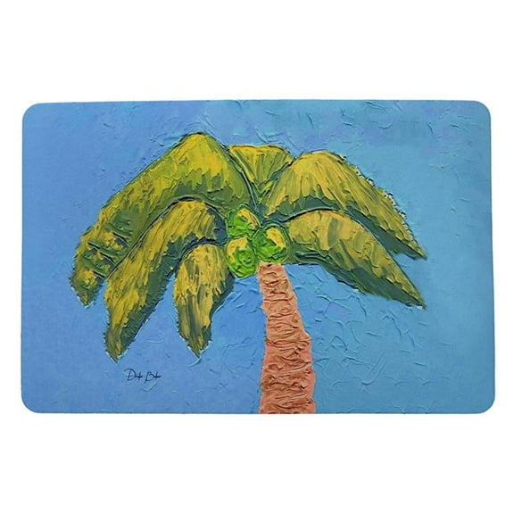 Betsy Drake DM1369 18 x 26 in. Drakes Palm Tree Door Mat