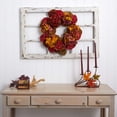 thumbnail image 5 of Nearly Natural Polyester Wreath, 24" (Assorted Colors), 5 of 5