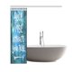 thumbnail image 3 of Cortina de Ducha ABPHQTO con cita de acuarela 160x180 cm, 3 of 3