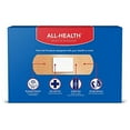 thumbnail image 2 of All Health Flexible Fabric Adhesive Bandages, Assorted Sizes Variety Pack, 200 ct | Flexible Protection for First Aid and Wound Care, 2 of 3