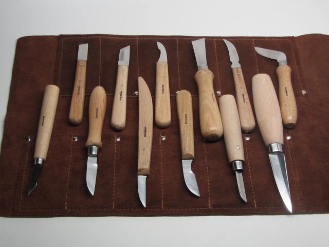 Ramelson - Woodcarving Miscellaneous Chip Carving Knives 10 piece Set