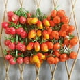 thumbnail image 4 of Nvzi-a Artificial Fruits Pack Fruit kebabs, Fake Fruit Set Foam Fruit for Decor, Decorative Fruit for Home Party Vase Fillers Photography Props (Juicy peach,10pcs), 4 of 5