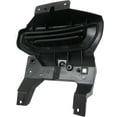 thumbnail image 5 of Fog Light Cover Compatible with GMC Sierra 1500 2016-2018 Passenger Side Textured Black with Chrome Bumper, 5 of 5