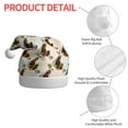 thumbnail image 4 of Haiem Art cute koala Pattern Santa Hat Confortable Velvet Christmas Hat for Christmas Party Favors Fit for Adults Men Women, 4 of 6