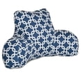 thumbnail image 2 of Majestic Home Goods Links Reading Pillow Navy Blue, 2 of 2