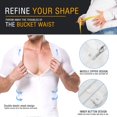 thumbnail image 4 of NonEcho Mens Slimming Body Shaper Seamless Compression Shirt Tummy Control Slimmer Shapewear Gynecomastia Undershirt, 4 of 4